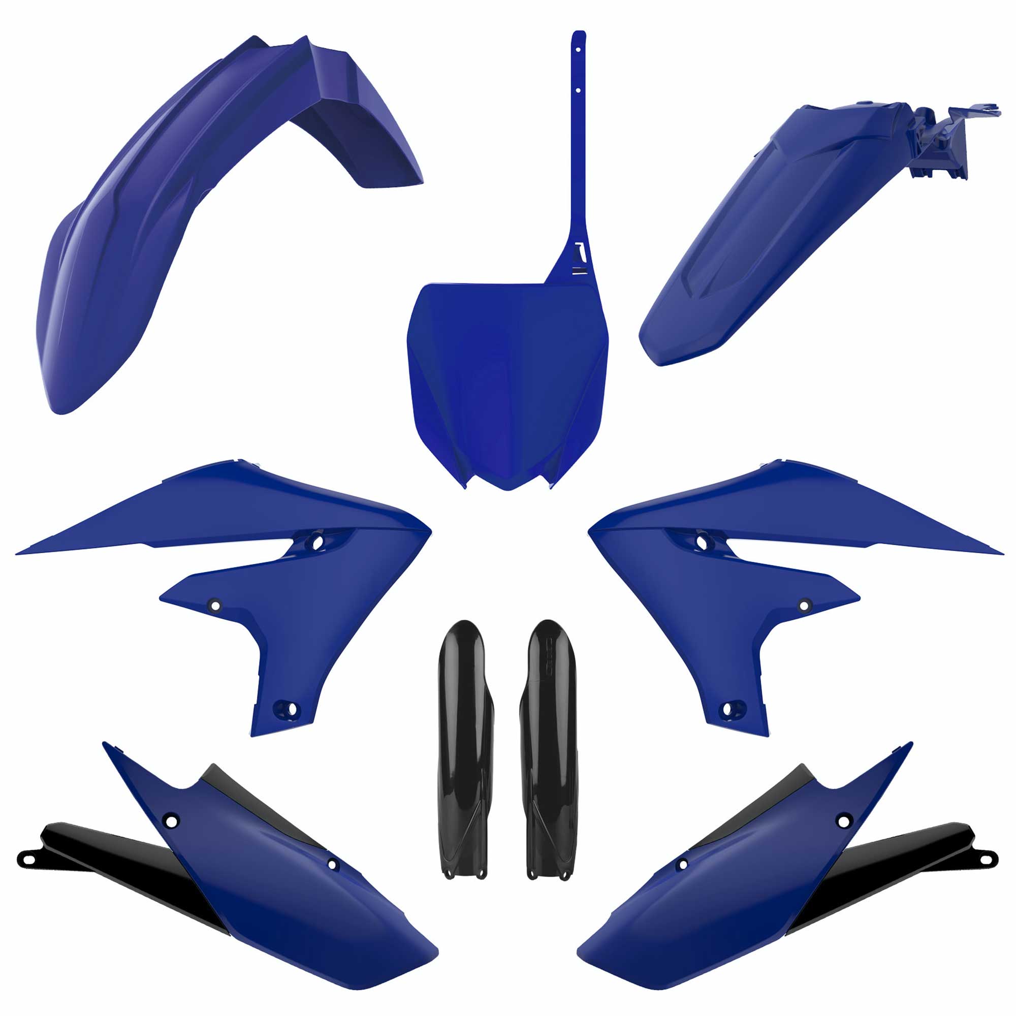 Polisport - Full Plastics Kit - YZF250 19-23, YZF450 18-22, YZF250X 20-24, YZF450X 19-23, WRF250 20-24, WRF450 19-24 (No Headlight Cowl)