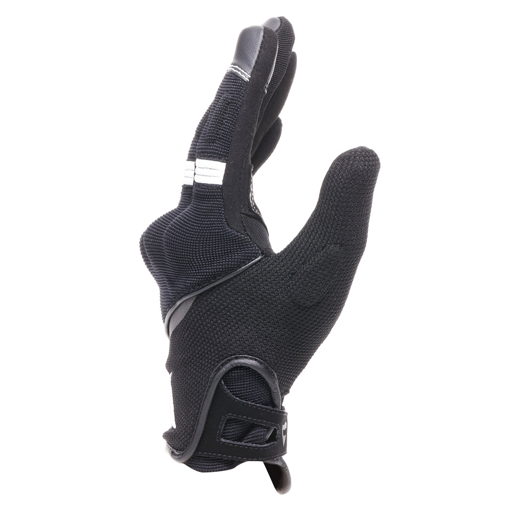 Dainese Women's Metrax Air 948 Motorcycle Short Summer Glove (Black/White)
