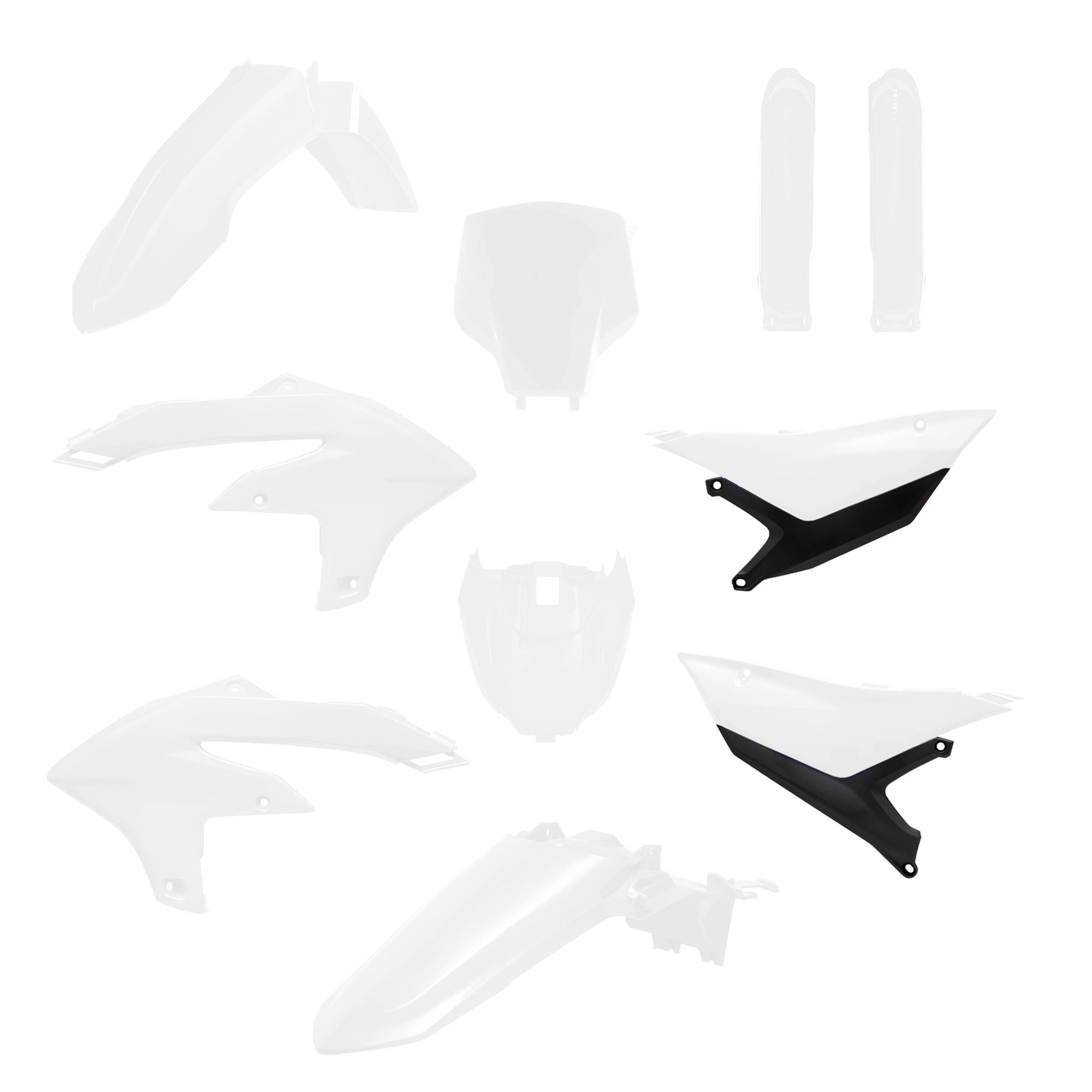 Polisport - Full Plastics Kit - YZF250 27-, YZF450 26-27, YZF450X 27-