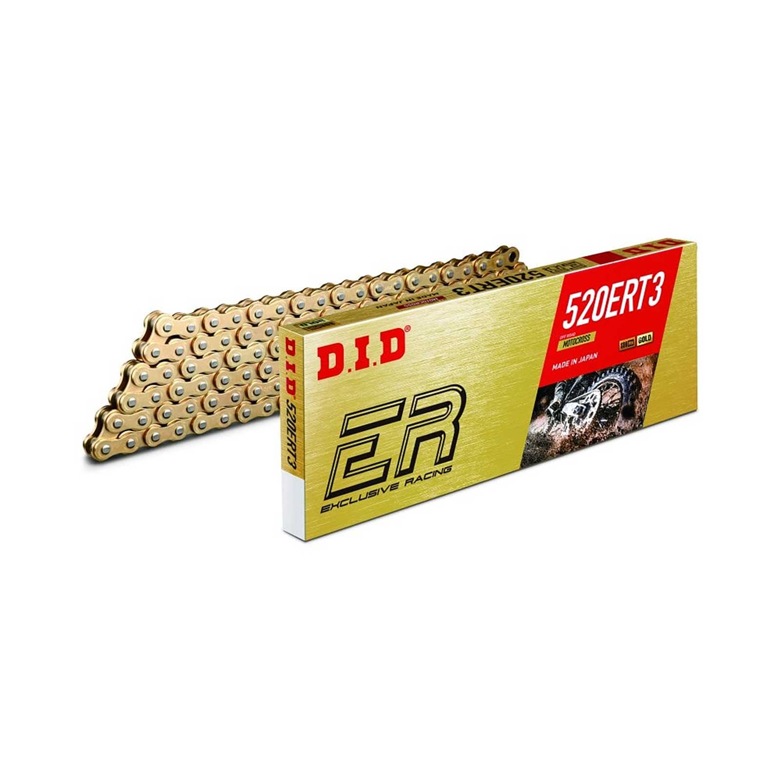 DID MX Chain - 520 x 118L - ERT3 - Gold/Gold