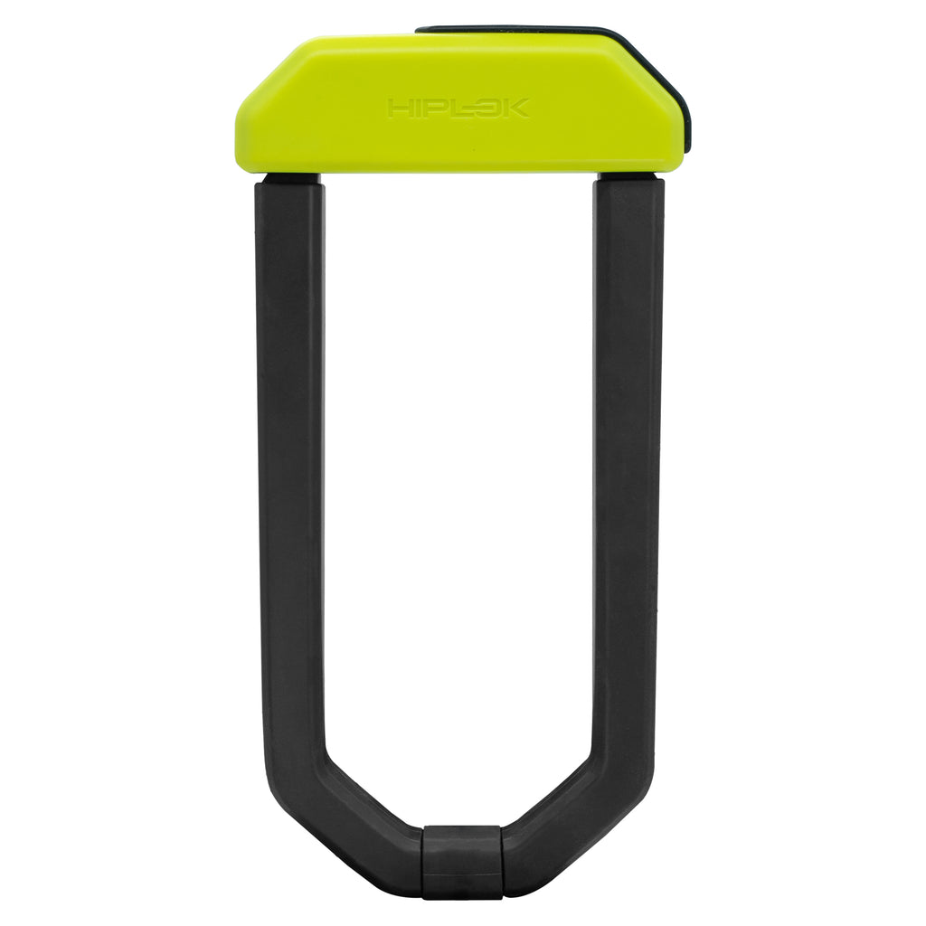 Hiplok Security DXL1000 All Black Anti-Angle Grinder D Lock (Neon Yellow)