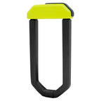 Hiplok Security DXL1000 All Black Anti-Angle Grinder D Lock (Neon Yellow)