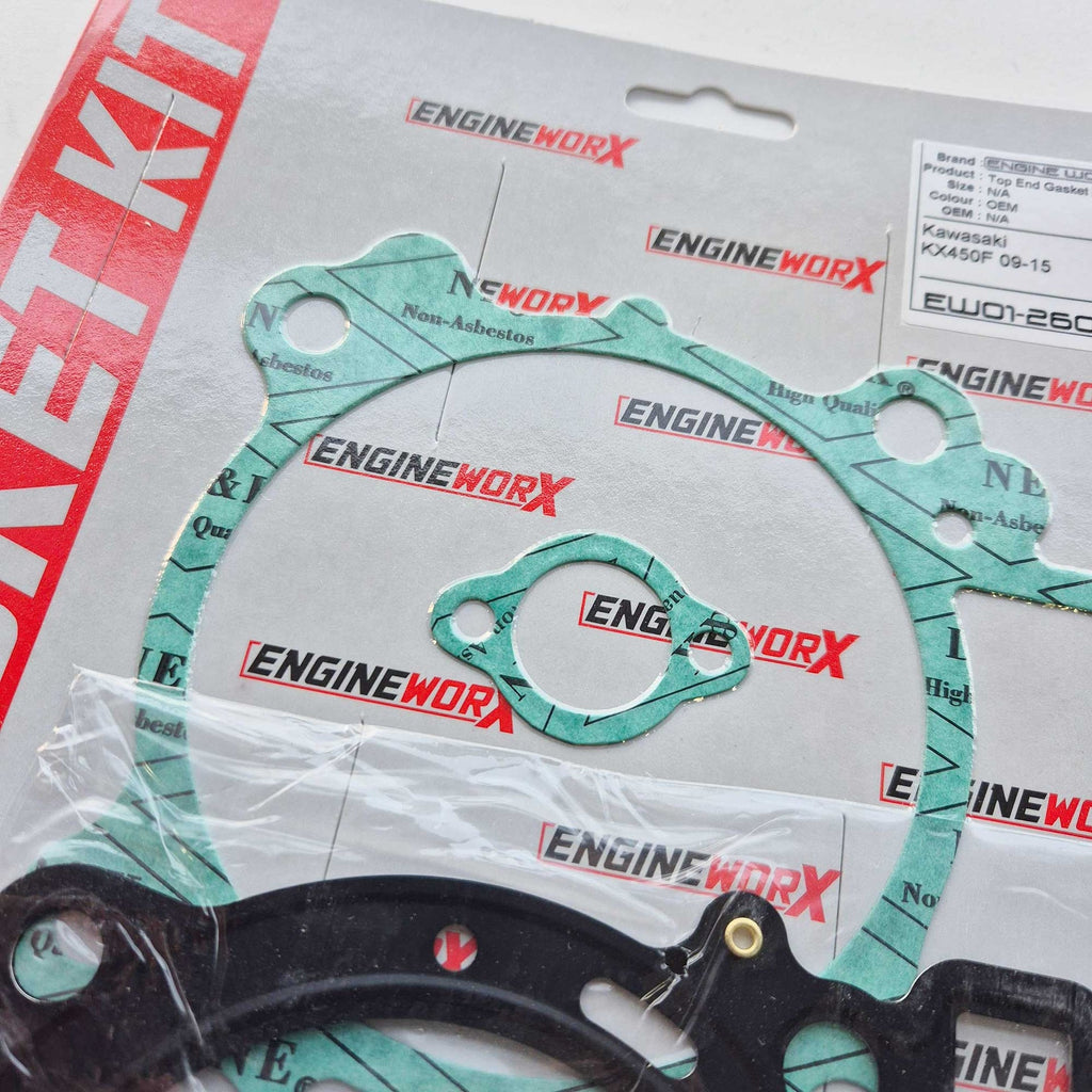 EngineWorx - Top End Gasket Kit - Kawasaki KXF450 09-15