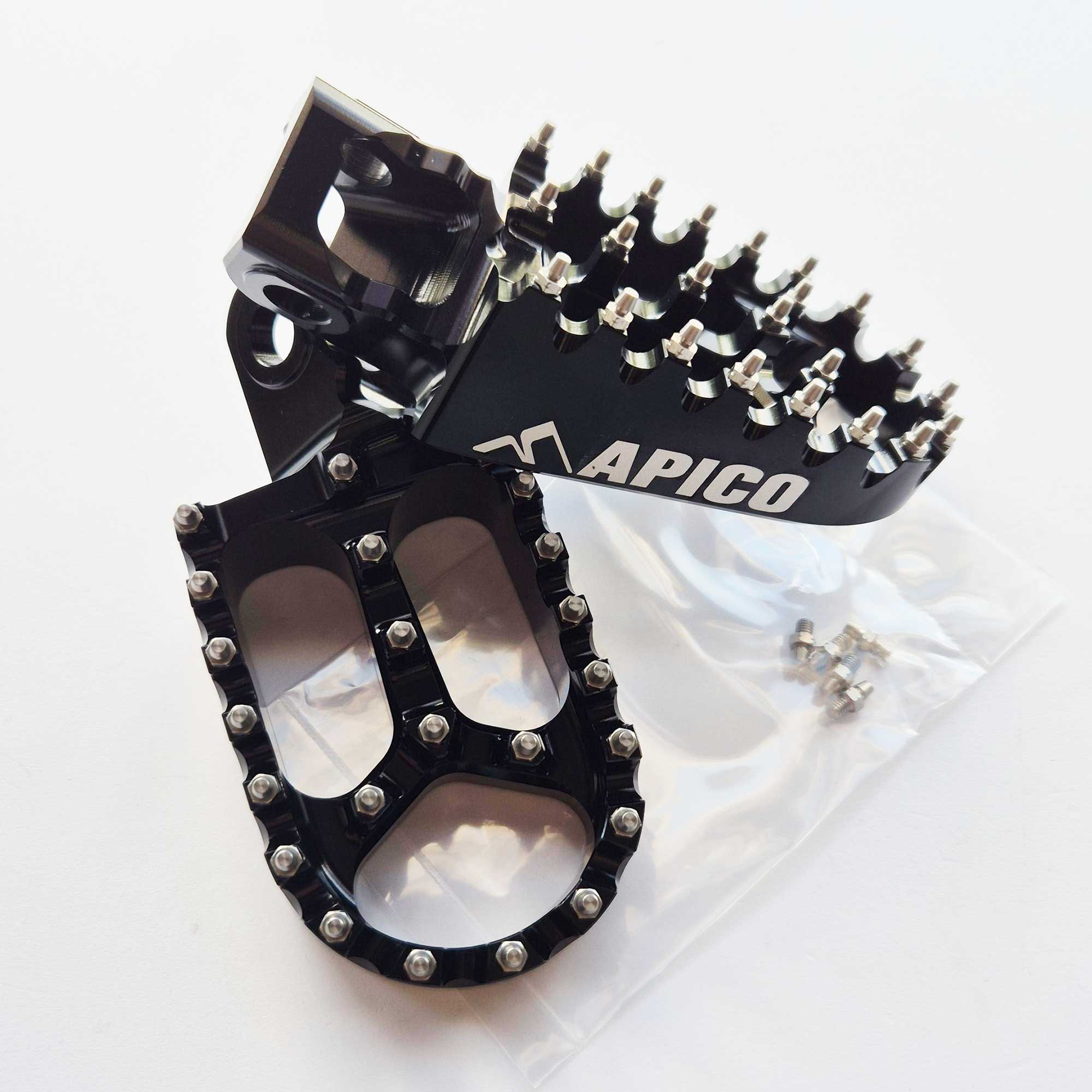 Apico - Foot Pegs - X-Treme - KTM SX50/65 24-27, Husqvarna TC50/65 24-27, Gas Gas MC50/65 24-27