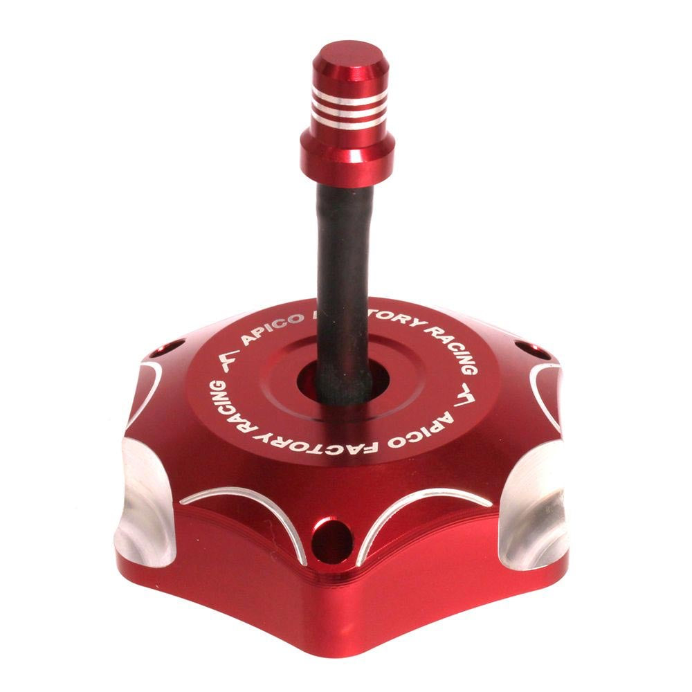 Apico - Fuel Cap inc Breather - Beta 2T 125-300 RR 13-25, 4T 350-500 RR 13-25, 250 X-TRAINER 20-25, 300 X-TRAINER 15-25, RX250 26-, RX300 21-25, RX350 26-, RX450 24-25 - Red