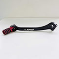 Apico Elite Gear Lever - CRF250 18-26, CRF450 17-26, CRF450X 19-26, CRF250RX 19-26, CRF450RX 17-26, CRF450L 19-20, CRF450RL 21-26 (Black/Red)