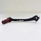 Apico Elite Gear Lever - CRF250 18-26, CRF450 17-26, CRF450X 19-26, CRF250RX 19-26, CRF450RX 17-26, CRF450L 19-20, CRF450RL 21-26 (Black/Red)