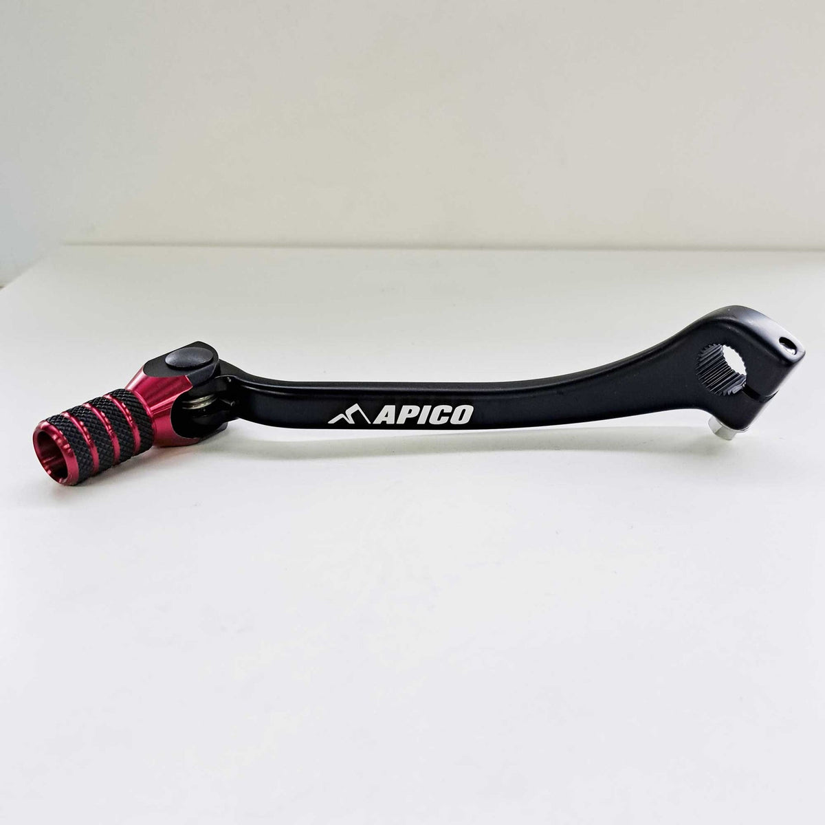 Apico Elite Gear Lever - CRF250 18-26, CRF450 17-26, CRF450X 19-26, CRF250RX 19-26, CRF450RX 17-26, CRF450L 19-20, CRF450RL 21-26 (Black/Red)