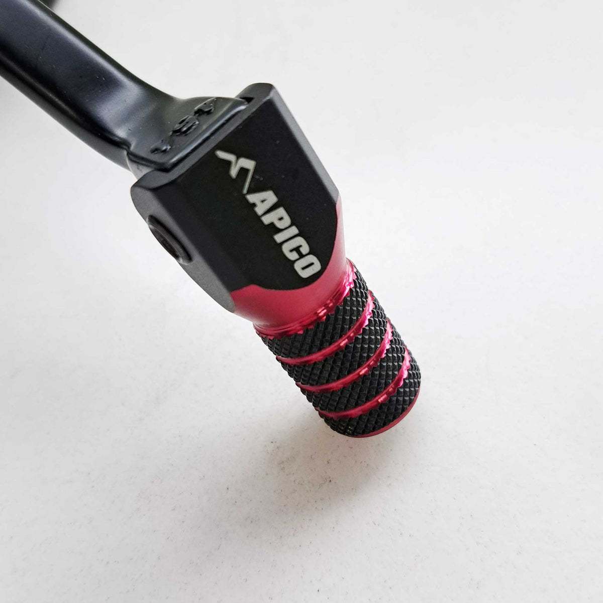 Apico Elite Gear Lever - CRF250 18-26, CRF450 17-26, CRF450X 19-26, CRF250RX 19-26, CRF450RX 17-26, CRF450L 19-20, CRF450RL 21-26 (Black/Red)