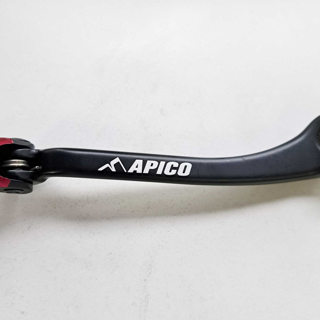 Apico Elite Gear Lever - CRF250 18-26, CRF450 17-26, CRF450X 19-26, CRF250RX 19-26, CRF450RX 17-26, CRF450L 19-20, CRF450RL 21-26 (Black/Red)