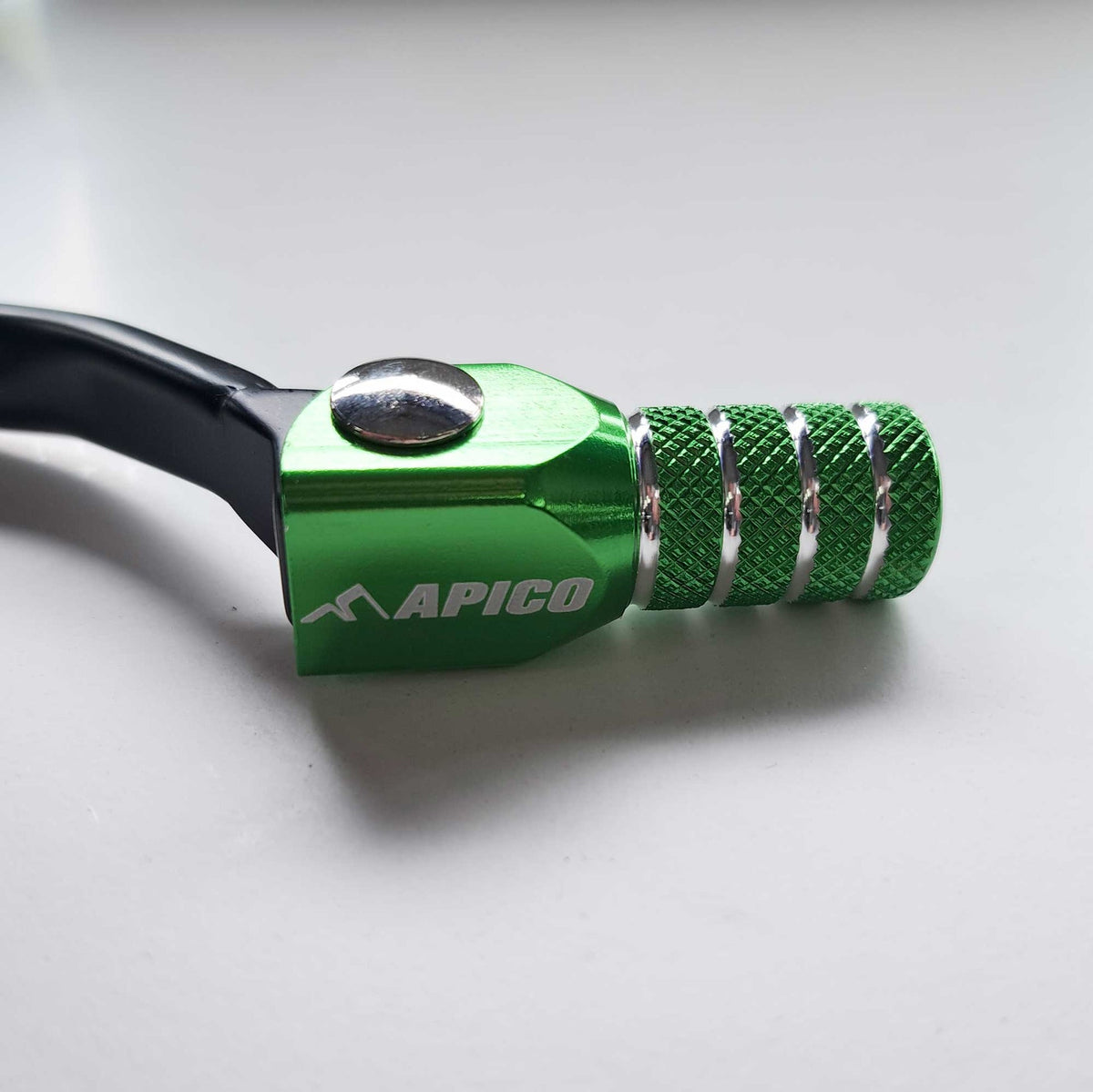 Apico Gear Lever - KXF250 06-08 (Black/Green)