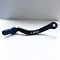 Apico - Gear Lever - Elite - KTM SX125 01-16, SX144 07-08, SX150/250 09-16, SXF250 13-15, SXF350 11-15, SXF450 07-12, EXC125/200 01-16, EXCF250 11, Husqvarna TC125 14-16, FC250/350 14-15, TE125 14-16, FE350 14–15 - Black w/Blue