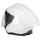 Vcan H599 Open Face Helmet With Clear Visor + Sun Visor (White)