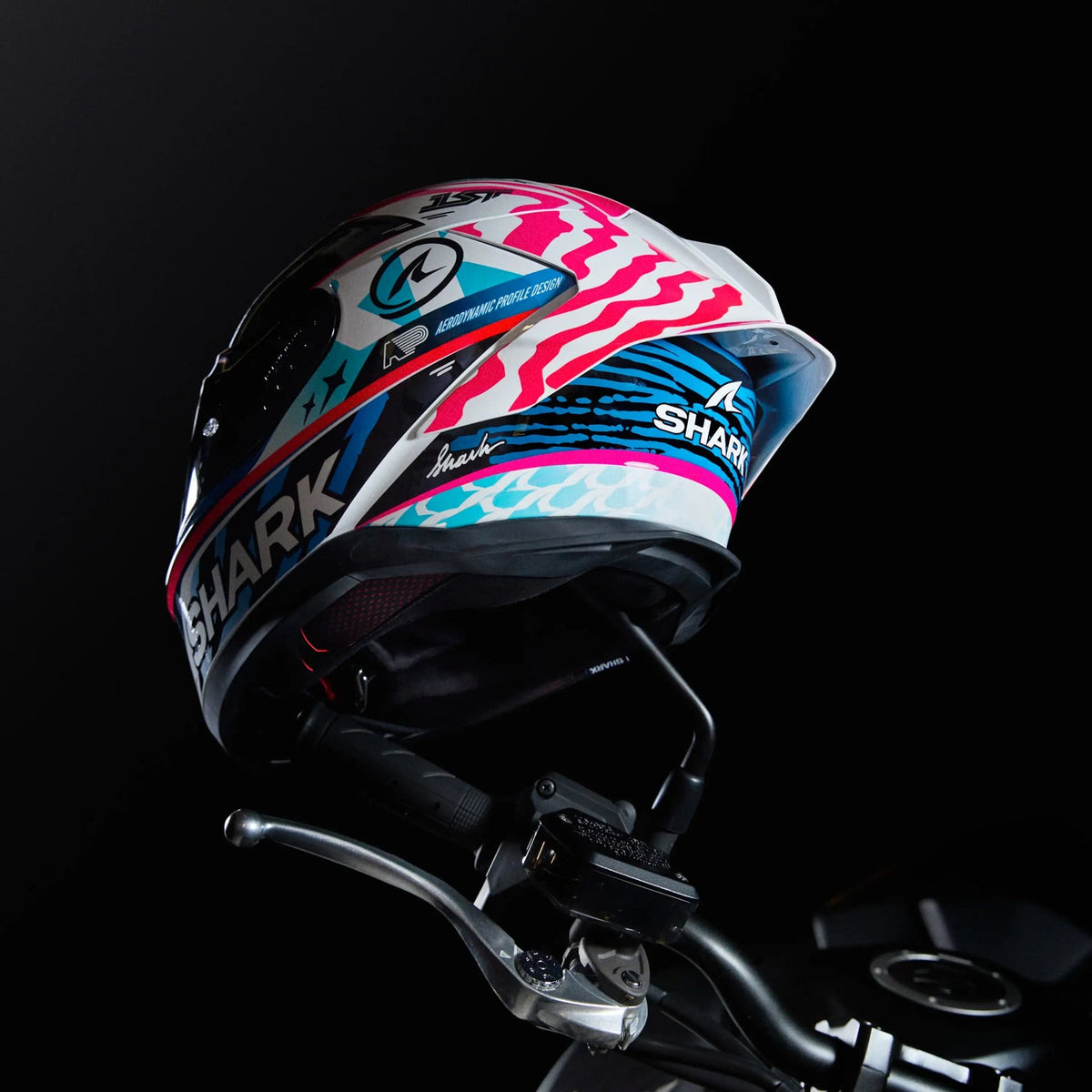 Shark Skwal Cup Speed-Fancy Helmet (White/Black/Orange)