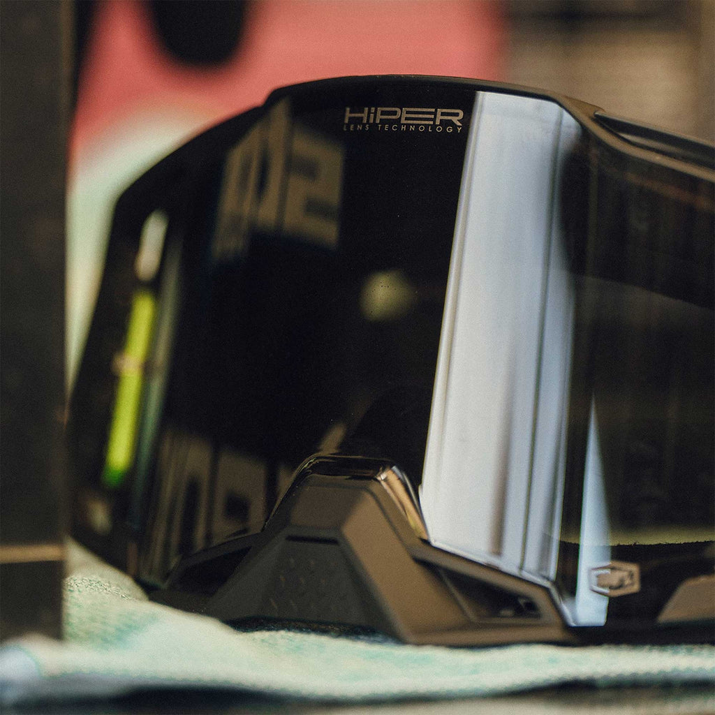 100% MX | MTB Goggles - Armega (TETSUMI) HIPER Black Iridium Lens