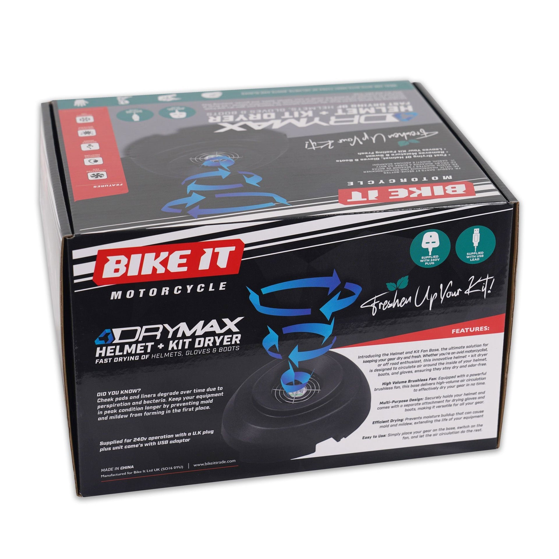 Bike It - Drymax Helmet, Boot and Glove Dryer