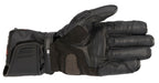 Alpinestars SP-8 HDRY Motorcycle Sports Leather WP Gloves (Black/Black)