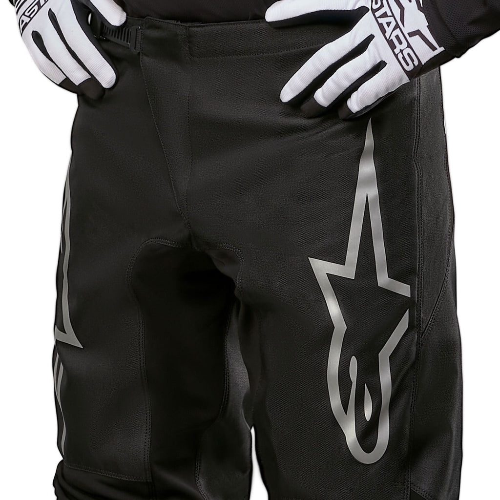 Alpinestars Fluid Graphite MX Pants (Black/Silver)