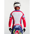 Alpinestars Supertech DYNA MX Jersey (Fire Red/White/Navy Blue)