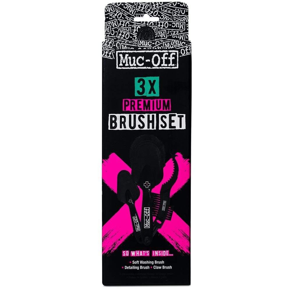 Muc-Off - Brush - 3 Pack - Superbike (M220)