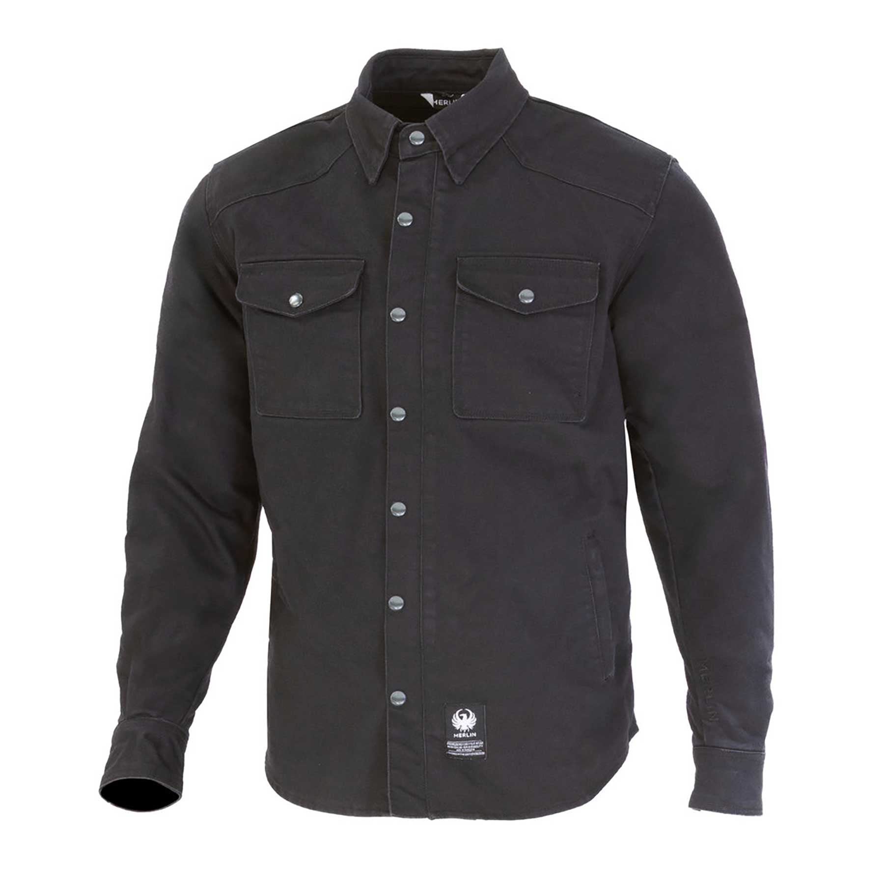 Merlin Renegade Motorcycle Riding Shirt AAA (Black)