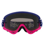 Oakley O-Frame Goggles TLD SPEED Stars (Blue/Pink) Dark Grey Lens *NO BOX*