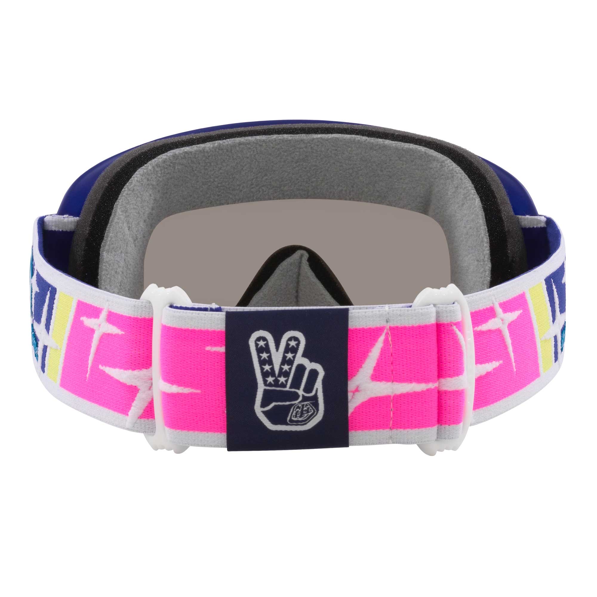 Oakley O-Frame Goggles TLD SPEED Stars (Blue/Pink) Dark Grey Lens *NO BOX*