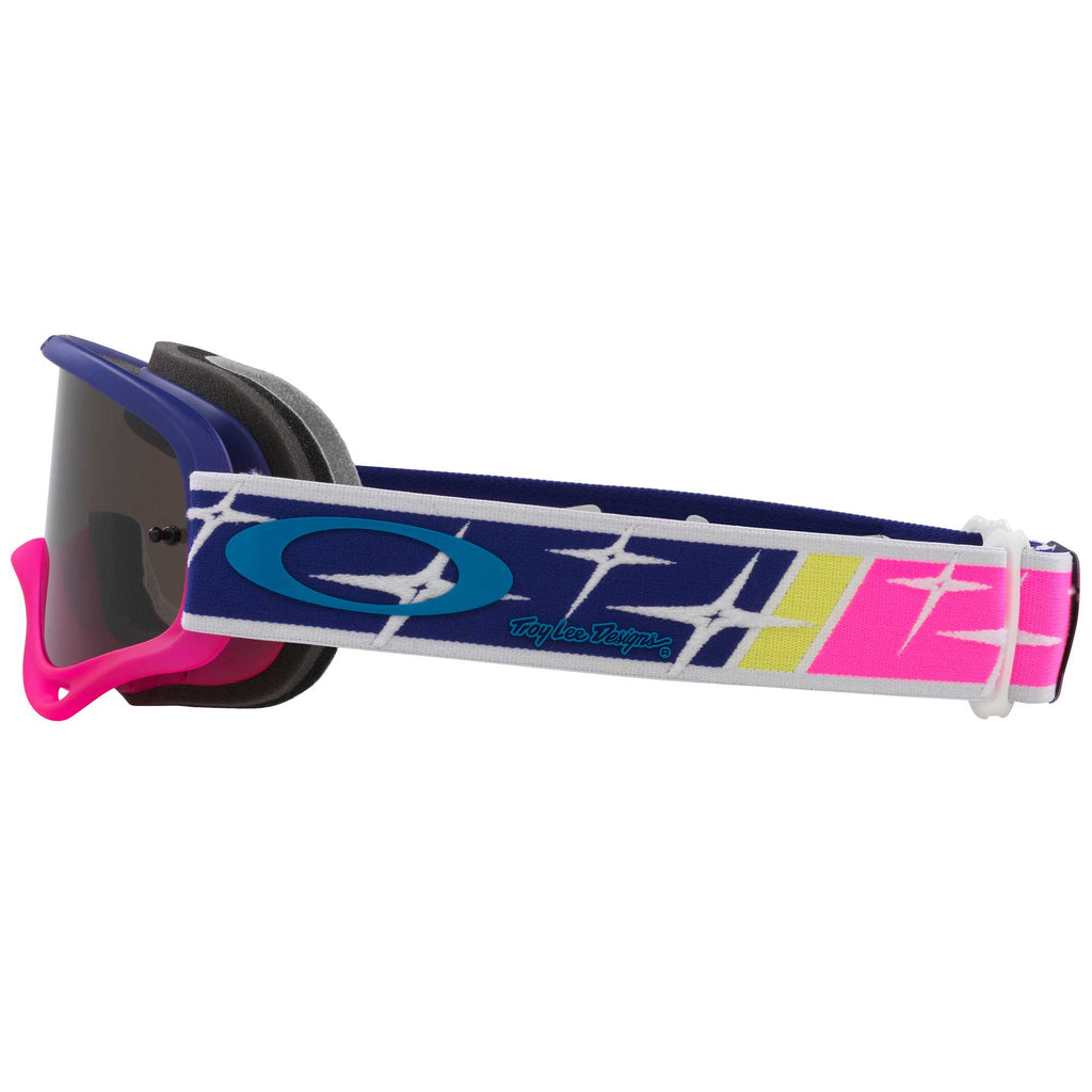 Oakley O-Frame Goggles TLD SPEED Stars (Blue/Pink) Dark Grey Lens *NO BOX*