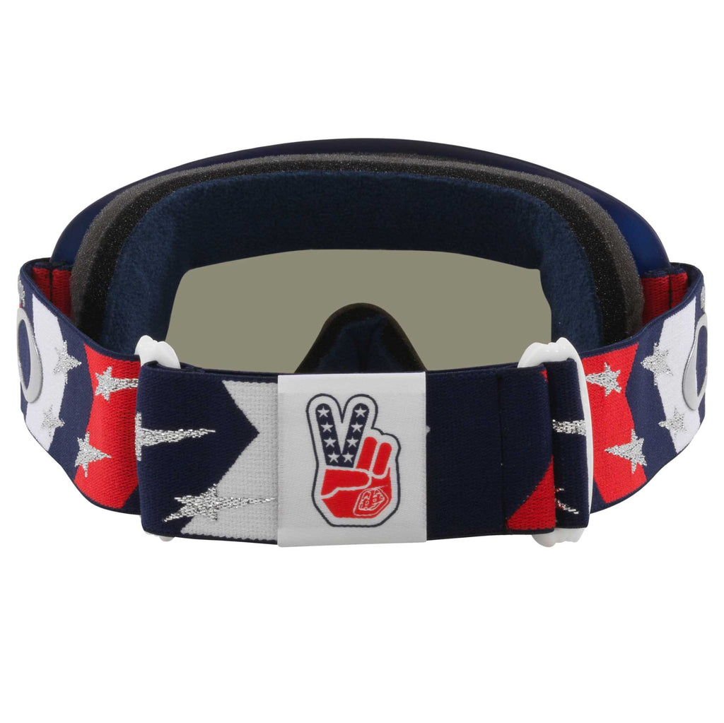 Oakley O-Frame Goggles TLD RWB Stars (Navy/Red) Dark Grey Lens *NO BOX*