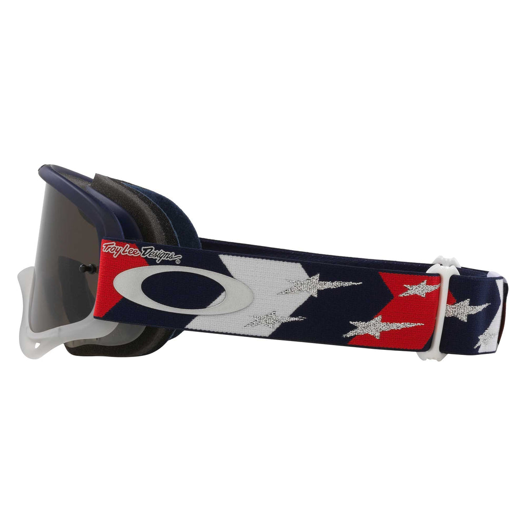 Oakley O-Frame Goggles TLD RWB Stars (Navy/Red) Dark Grey Lens *NO BOX*