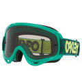 Oakley O-Frame CELESTE FINGERPRINT Goggles (Green/Black) Light Grey Lens