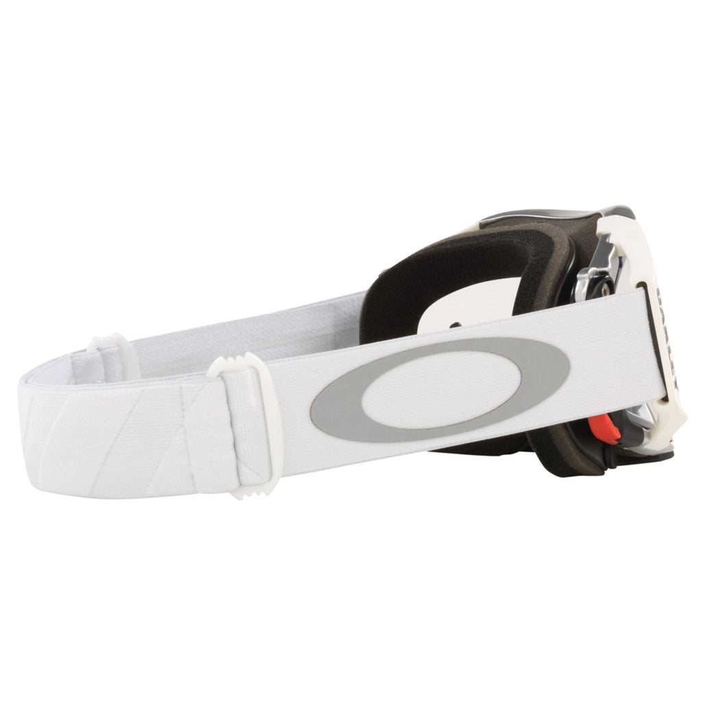 Oakley Airbrake Goggles - TUFF BLOCKS (White) Clear Len