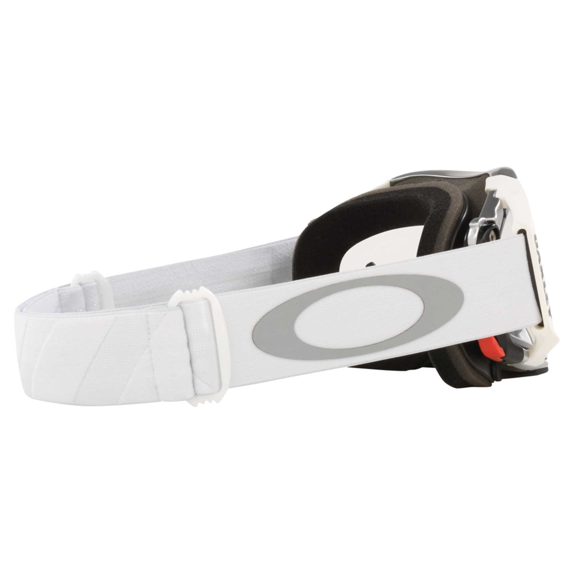 Oakley Airbrake Goggles - TUFF BLOCKS (White) Clear Len