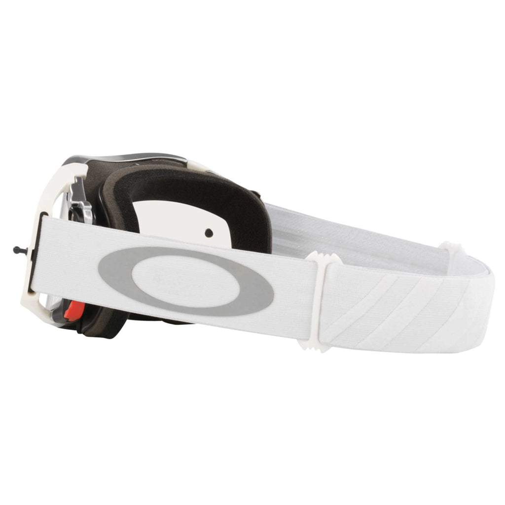 Oakley Airbrake Goggles - TUFF BLOCKS (White) Clear Len