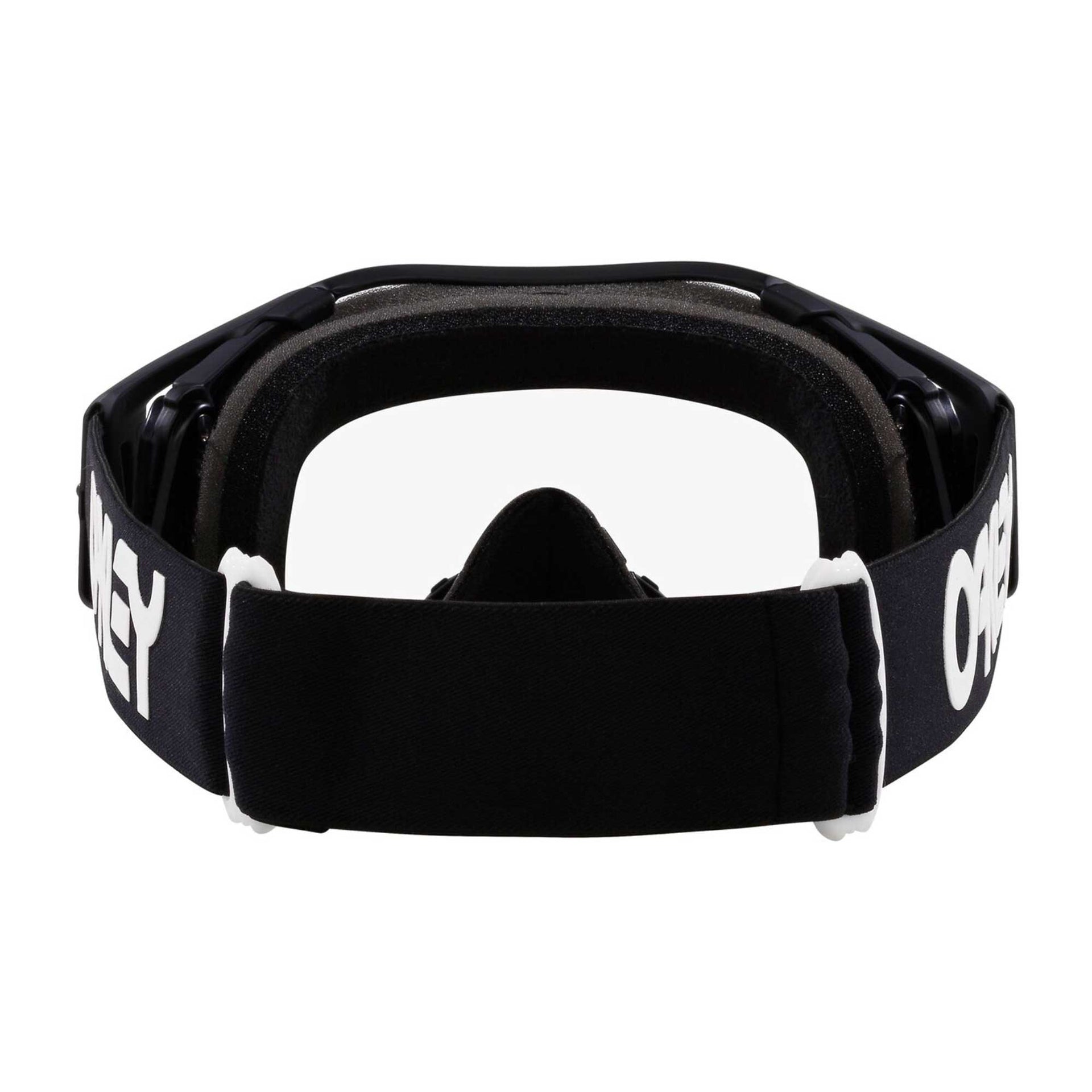 Oakley Airbrake Goggles - B1B (Black/White) Clear Lens