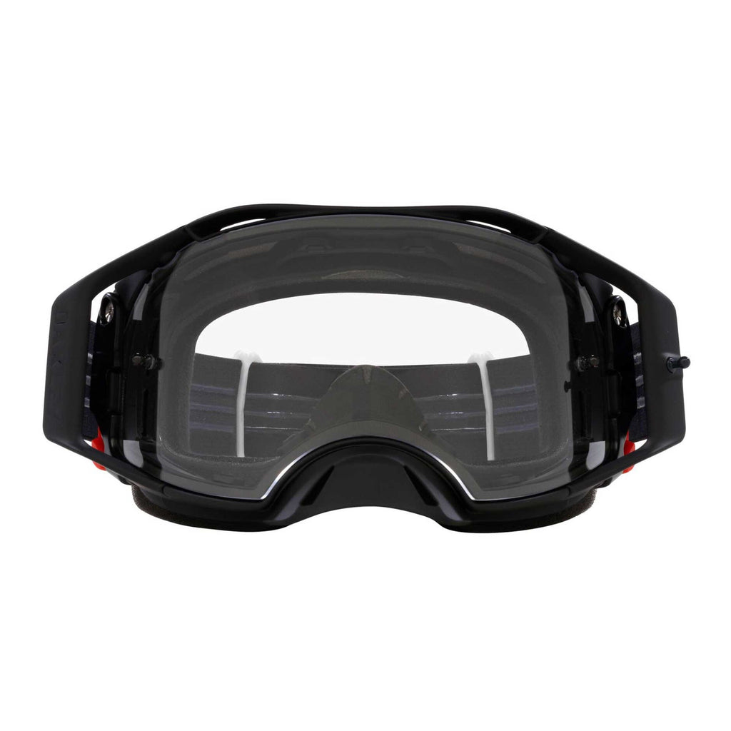 Oakley Airbrake Goggles - B1B (Black/White) Clear Lens