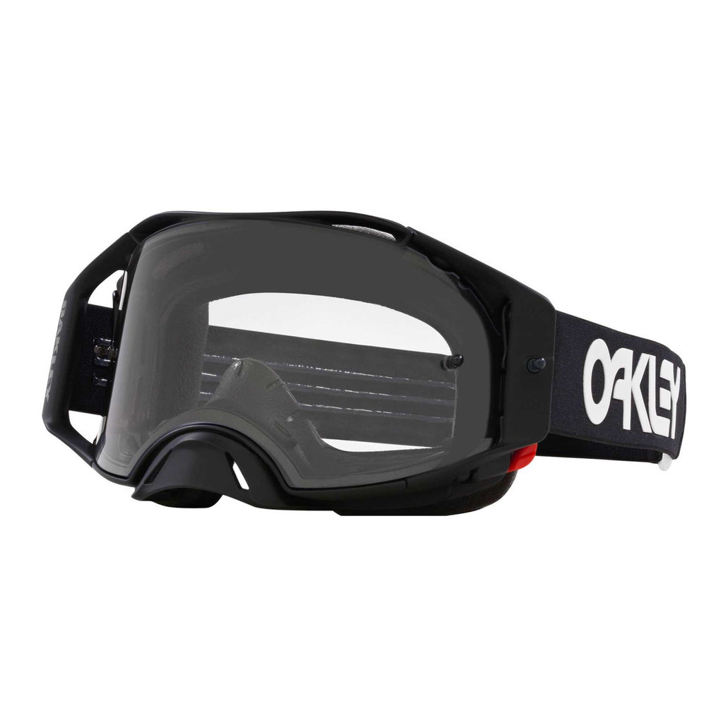 Oakley Airbrake Goggles - B1B (Black/White) Clear Lens