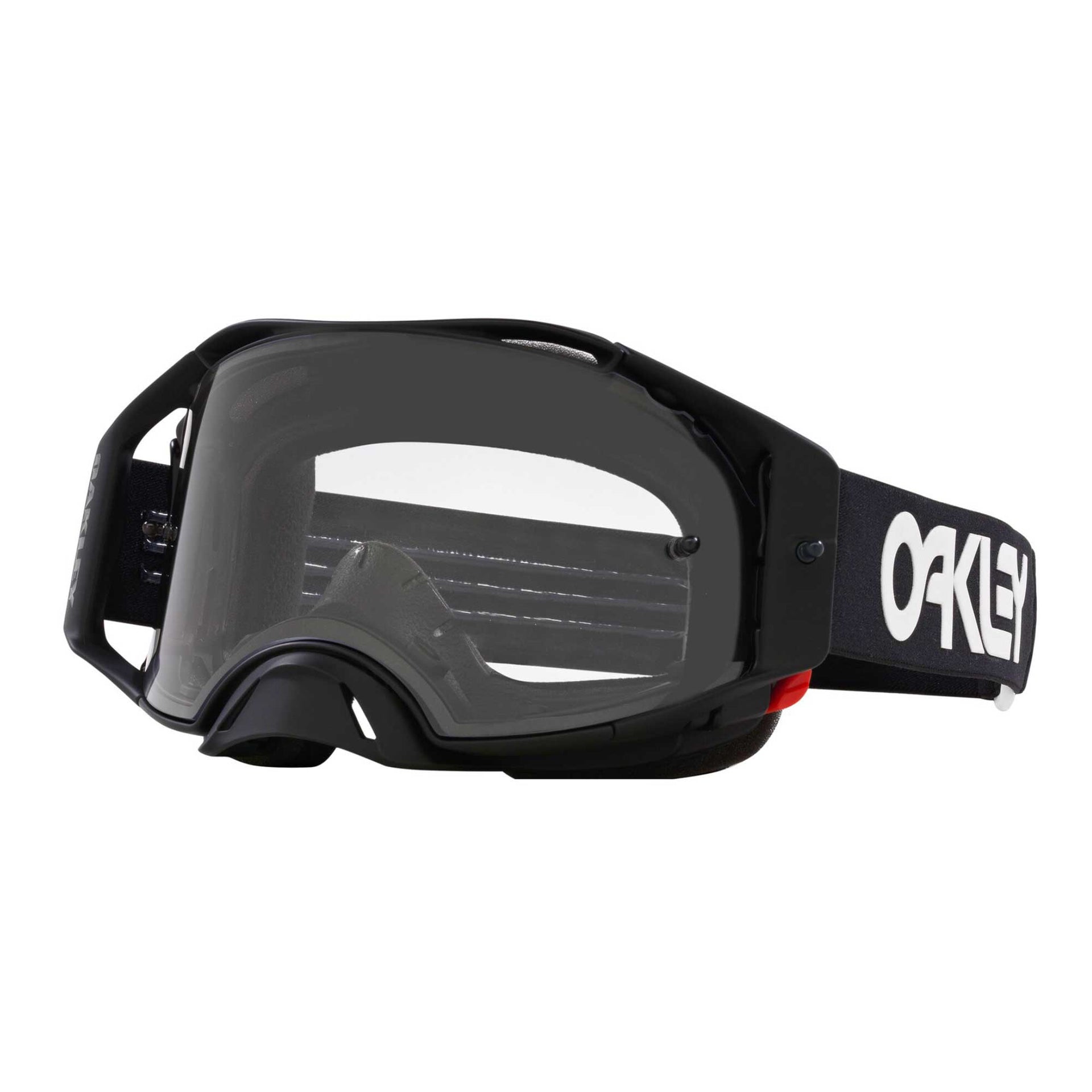 Oakley Airbrake Goggles - B1B (Black/White) Clear Lens