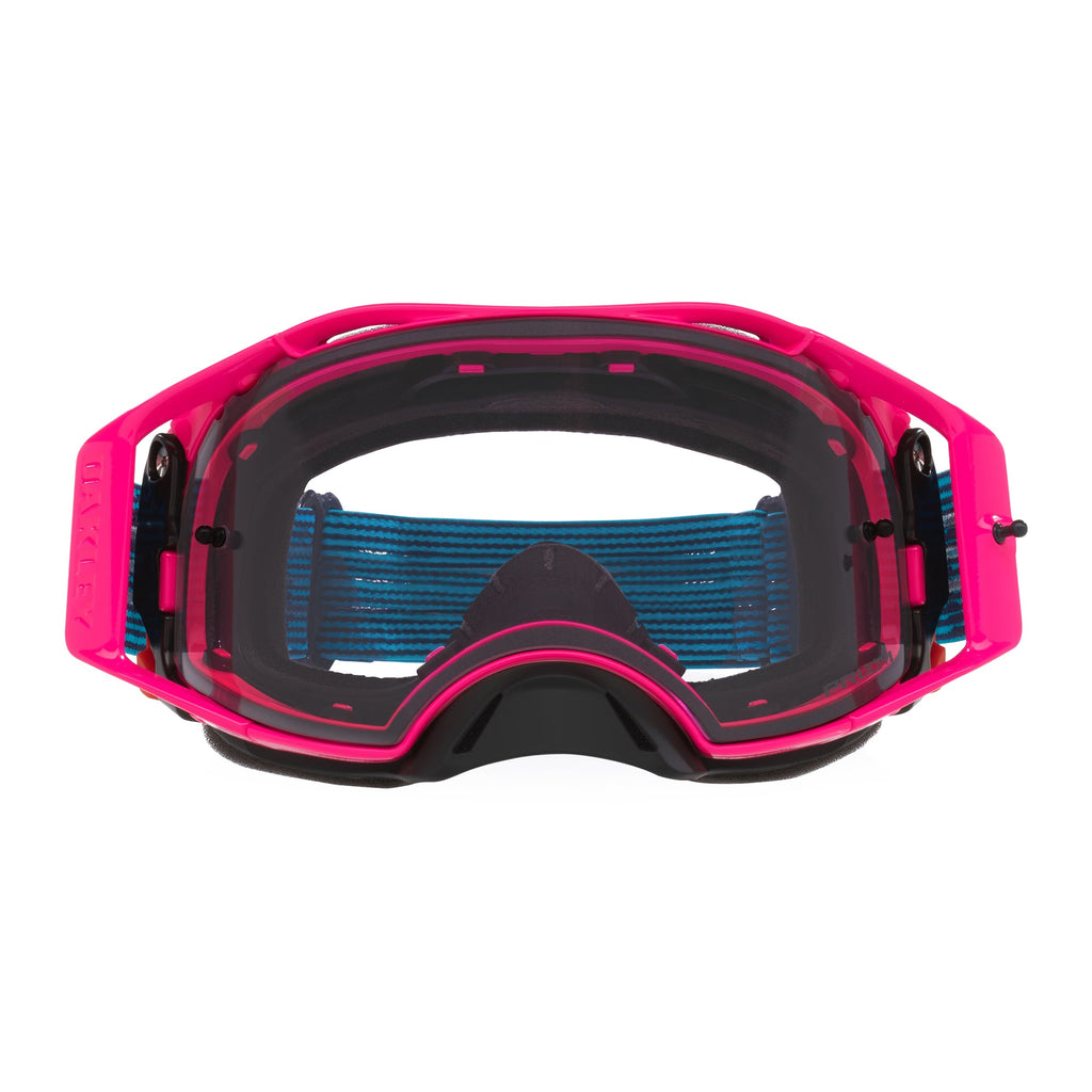 Oakley Airbrake Goggles - B1B STREAKS (Blue) PRIZM Clear Lens