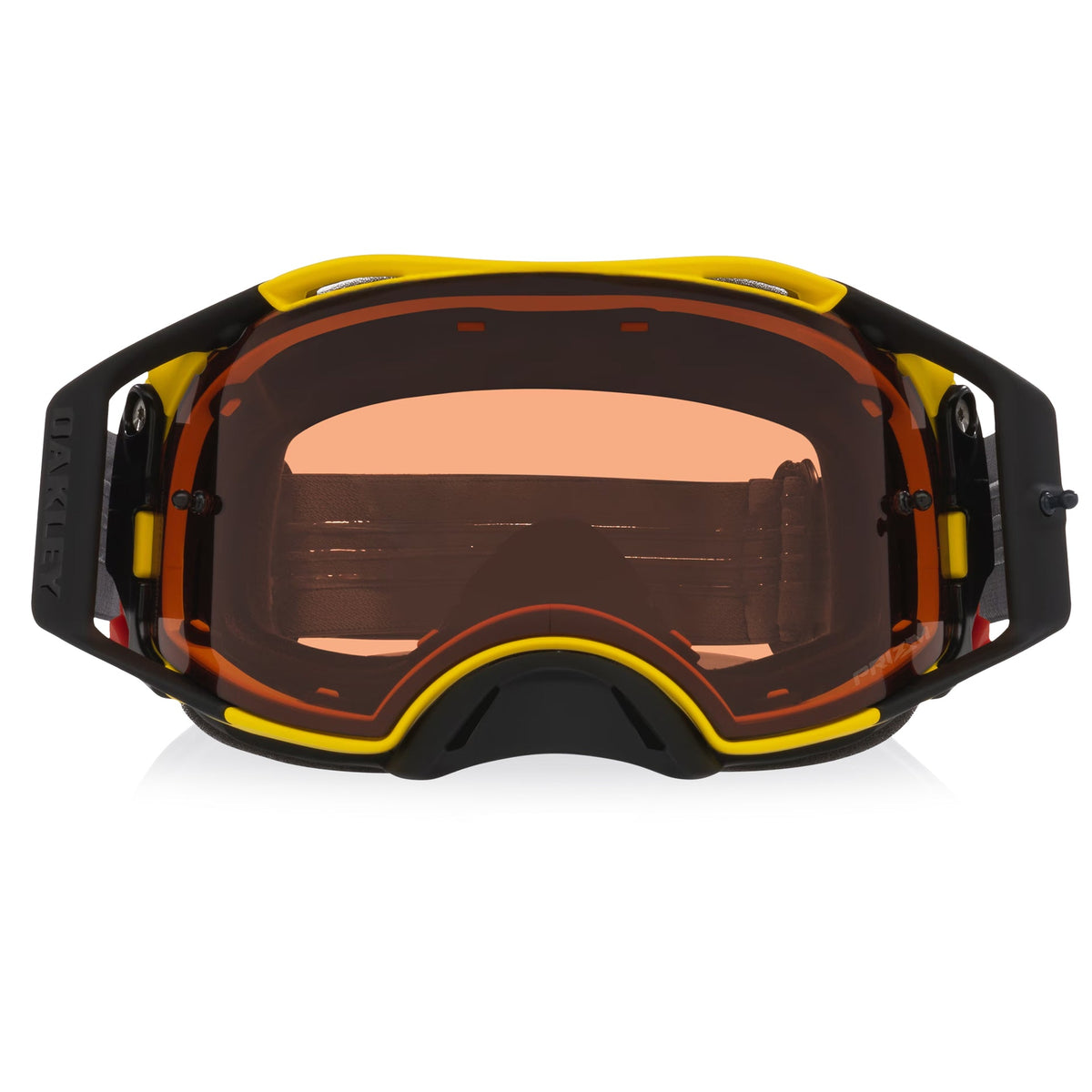 Oakley Airbrake Goggles - MOTO (Yellow) PRIZM Bronze Lens