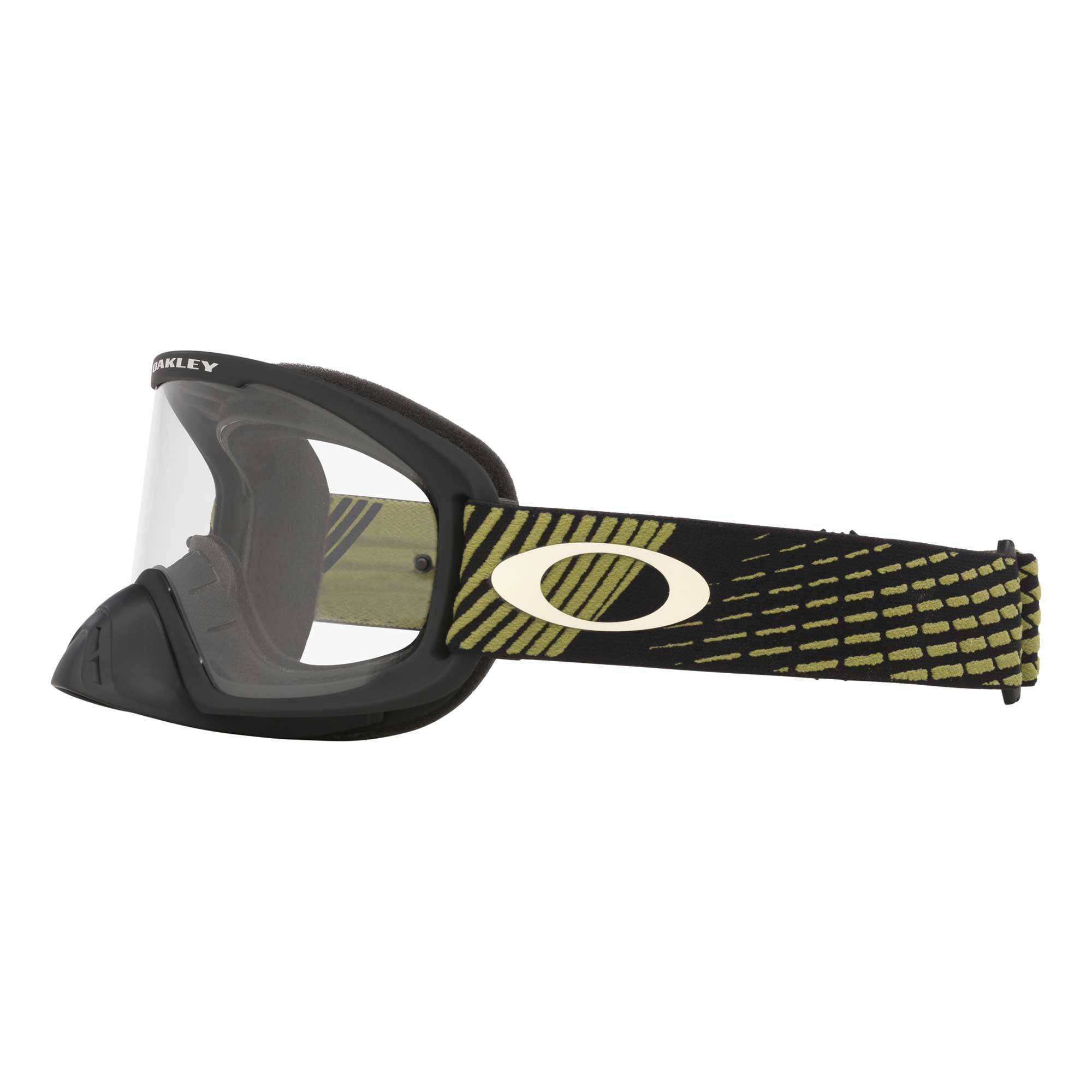 Oakley O-Frame 2.0 PRO Goggles (Green RIGID) Clear Lens *NO BOX*