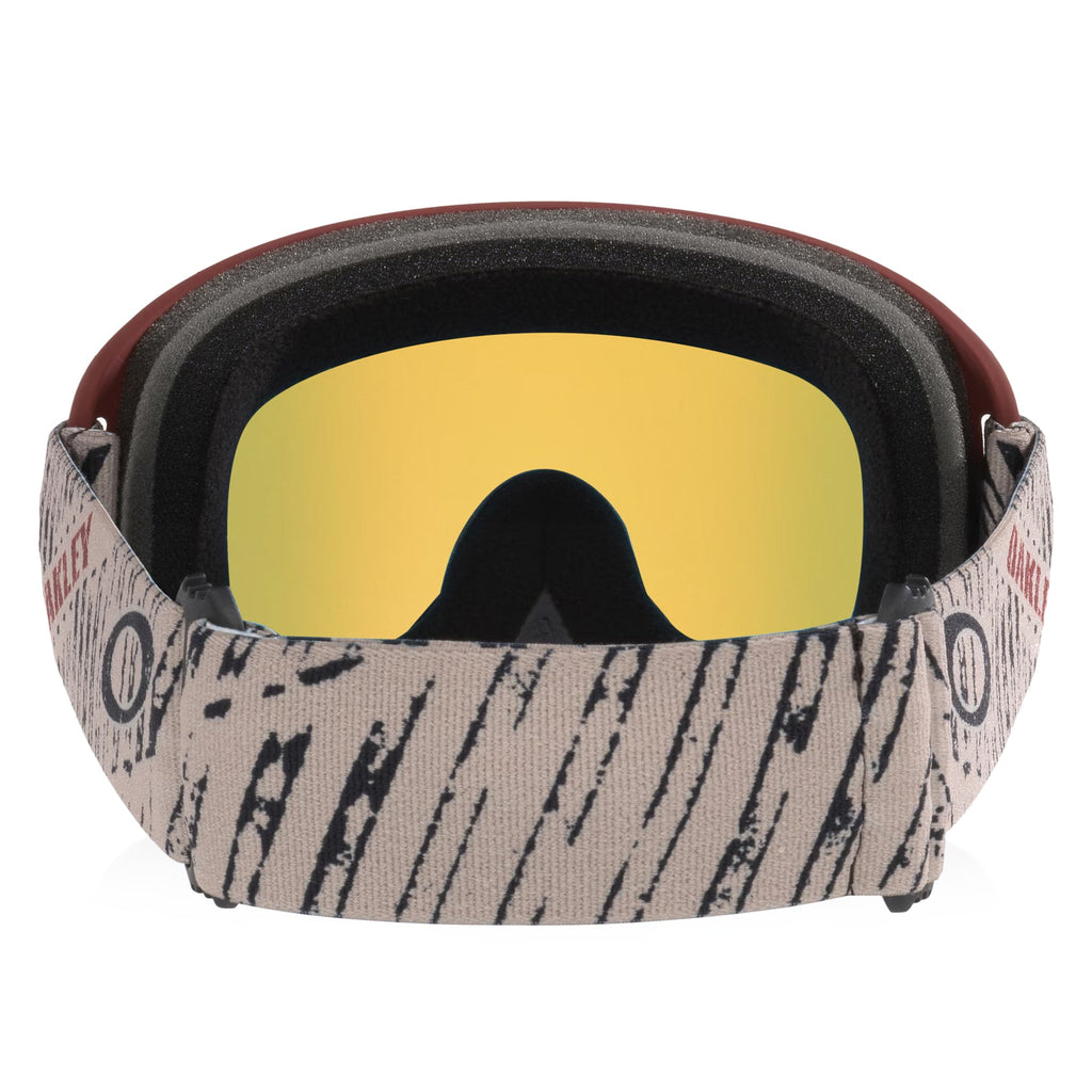 Oakley O-Frame 2.0 PRO Goggles (Sand Ruts) FIRE Iridium Lens