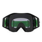 Oakley Airbrake LITE Goggles (Black/Green) Dark Smoke Lens