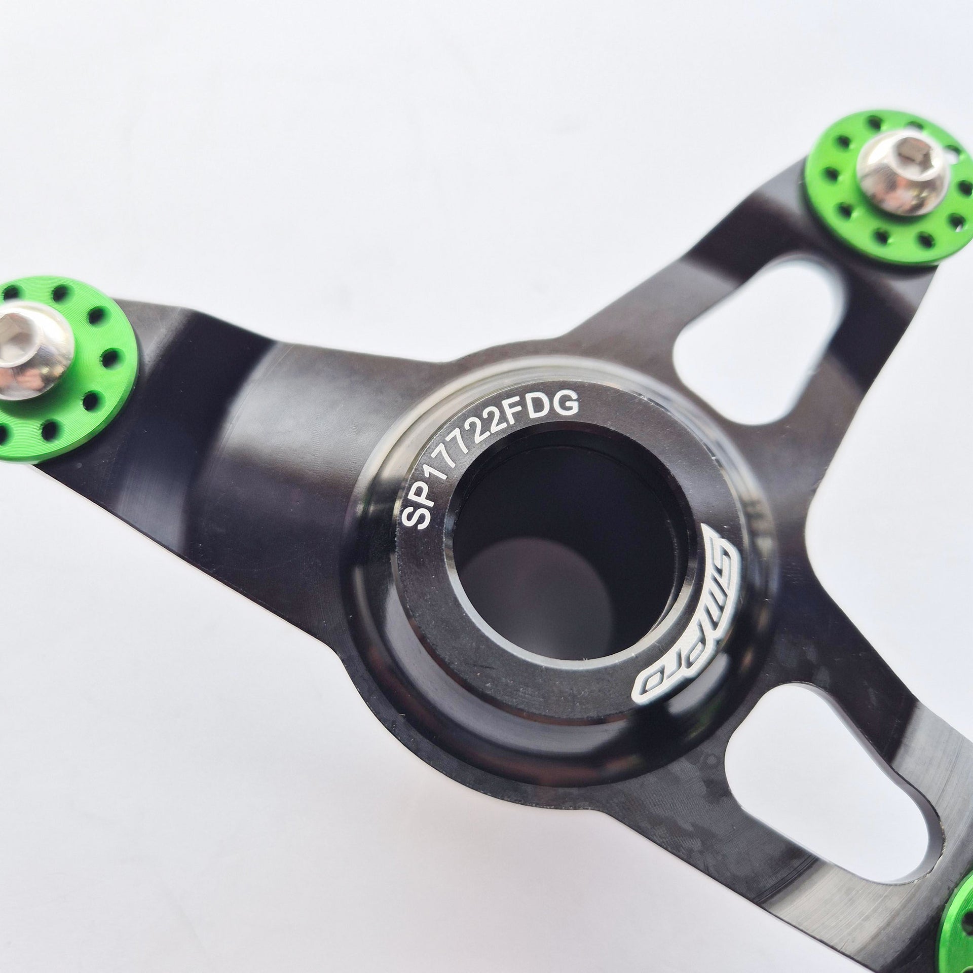 SMPro/Acerbis Front Disc Guard Mount (SP177) KXF250 21-26, KXF450 19-26 (22mm Spindle)