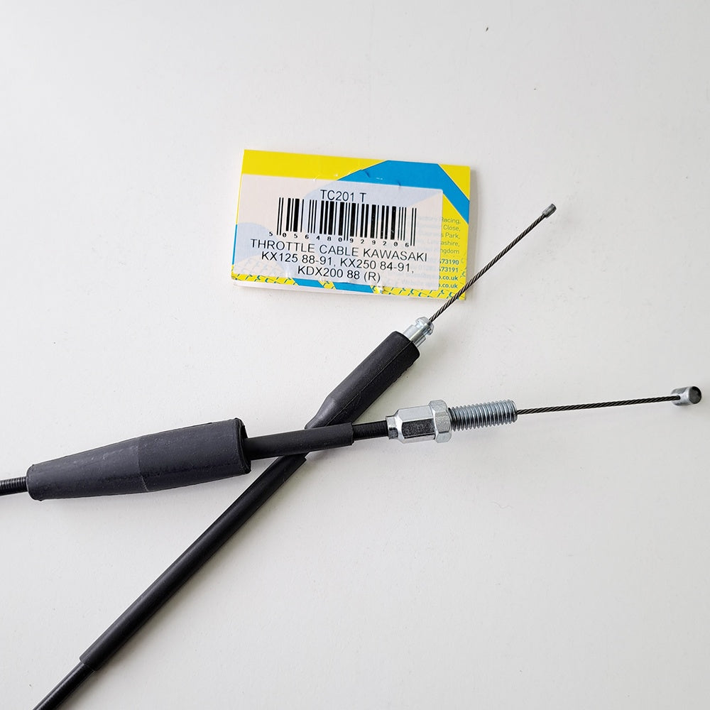 Apico Throttle Cable - KX125 88-91, KX250 84-91, KX500 84-04, KDX200 88