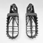 DRC Foot Pegs (Ultra-Wide) KTM SX/SXF 125-450 23-27, EXC/EXCF 125-450 24-27, Husqvarna TC/FC 125-450 23-27, TE/FE 125-450 24-27, TX300 23-27, FX350/450 23-27, Gas Gas 125-500 24-27, MCF250/450 FACTORY 23-27