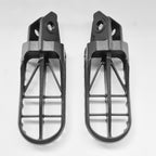 DRC Foot Pegs (Ultra-Wide) KTM SX/SXF 125-450 23-27, EXC/EXCF 125-450 24-27, Husqvarna TC/FC 125-450 23-27, TE/FE 125-450 24-27, TX300 23-27, FX350/450 23-27, Gas Gas 125-500 24-27, MCF250/450 FACTORY 23-27