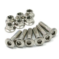 DRC Sprocket Bolt Kit JAPANESE M8 x 30mm x6 (Silver)
