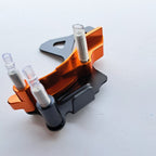 Zeta - Drive Cover w/Case Saver & Roller - KTM SX125/150 16-22, EXC/XC-W125/150 17-22 (Black/Orange)