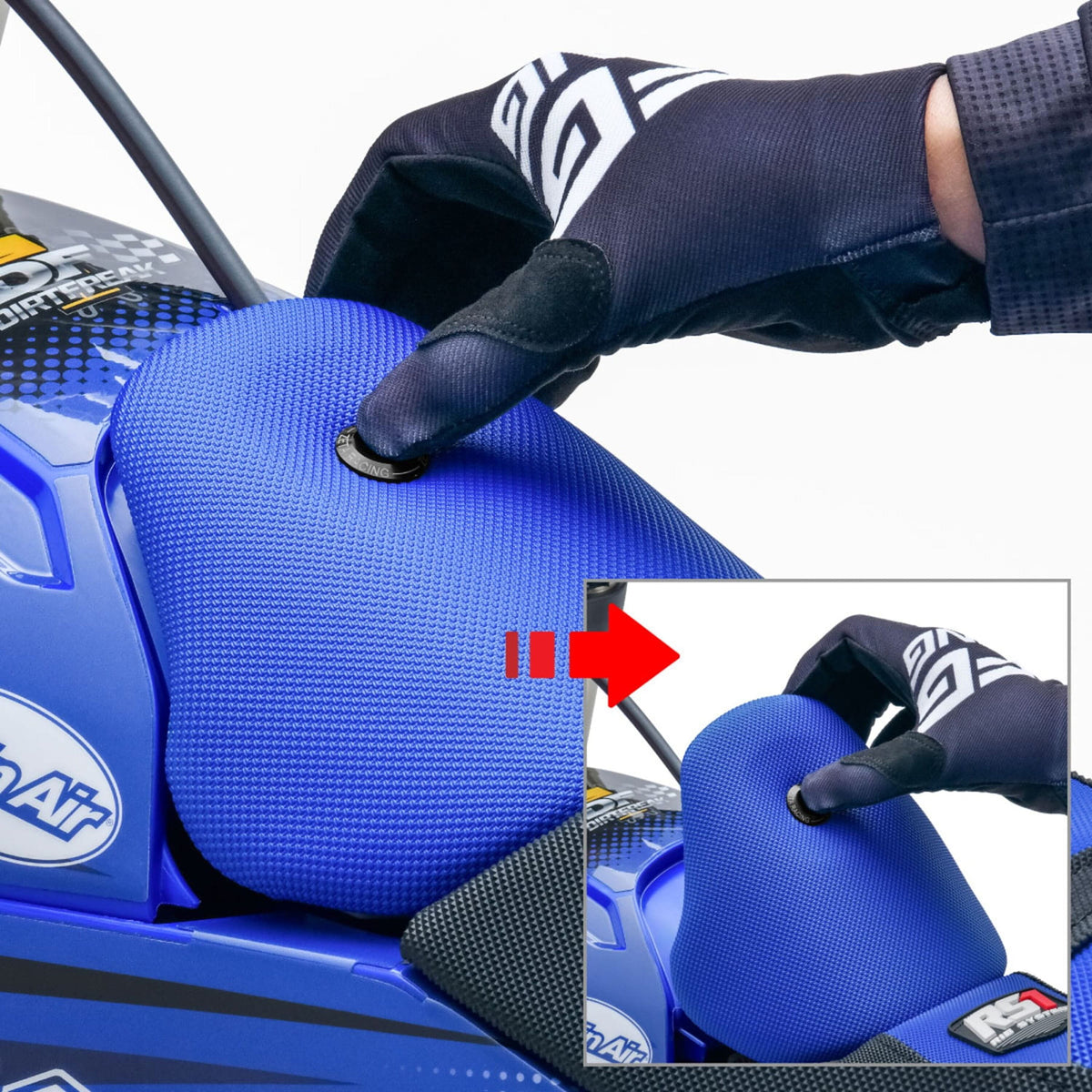 DRC - Quick Lock Seat Button - YZF250 24-27, YZF450 23-27, WRF250 25-27 WRF450 24-27, Fantic XXF250 25-26, XXF450 24-26